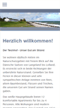 Mobile Screenshot of fehmarn-teichhof.de